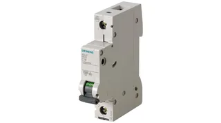 Siemens 5SL4106-7 — 1-Pole MCB (DIN Rail) (image 2)