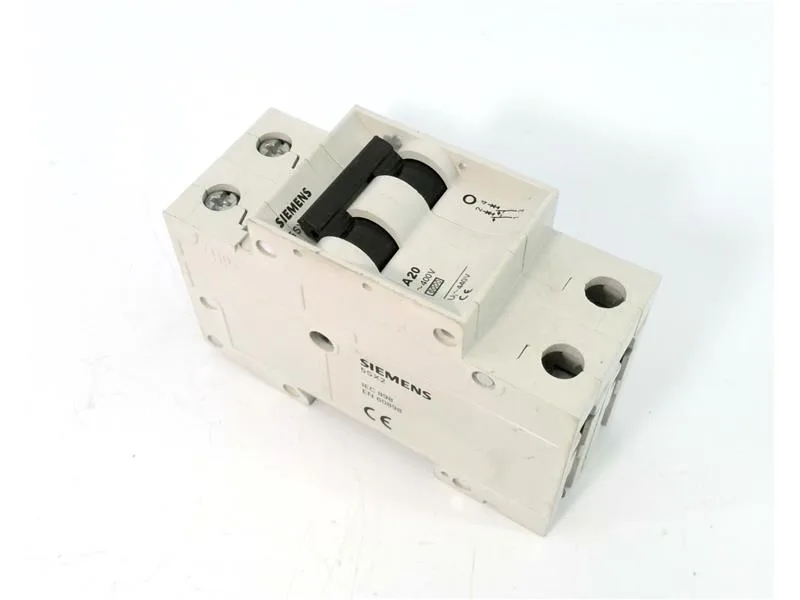 Siemens 5SX2220-5 — 2-Pole MCB (DIN Rail) (image 2)