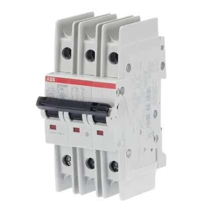 ABB SU203M-C1 — 3-Pole MCB (DIN Rail) (image 4)