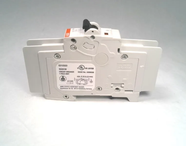 ABB SU201M-C8 — 1-Pole MCB (DIN Rail)