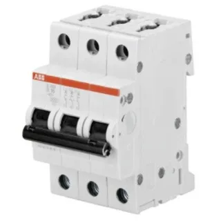 ABB S203-B50 — 3-Pole MCB (DIN Rail)