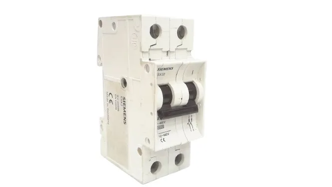 Siemens 5SX2225-6 — 2-Pole MCB (DIN Rail) (image 4)