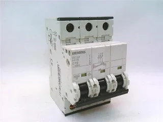 Siemens 5SY4310-7 — 3-Pole MCB (DIN Rail) (image 3)