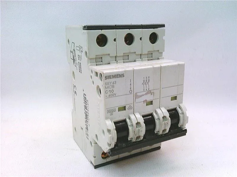 Siemens 5SY4310-7 — 3-Pole MCB (DIN Rail) (image 3)