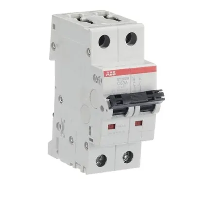ABB ST202M-C63 — 2-Pole MCB (DIN Rail) (image 2)