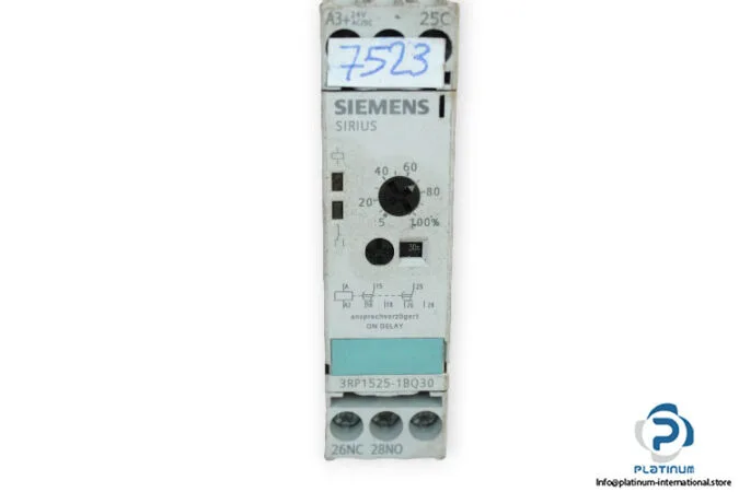 Siemens 3RP1525-1BQ30 — Time Delay Relays (image 3)
