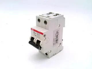 ABB S202-K0.5 — 2-Pole MCB (DIN Rail)