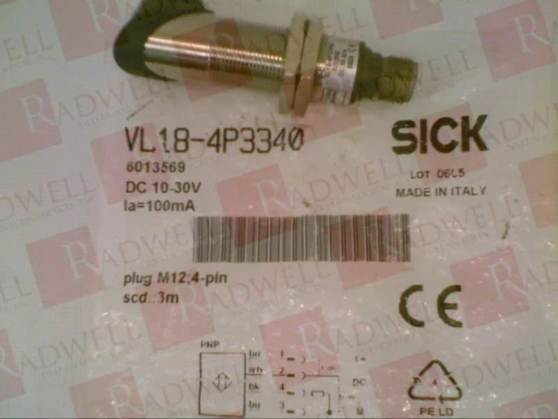 SICK VL18-4P3340 — Photoelectric Sensors (image 2)