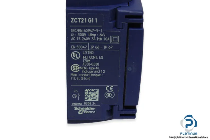 Schneider Electric XCKT2110G11 — Limit Switches (image 2)