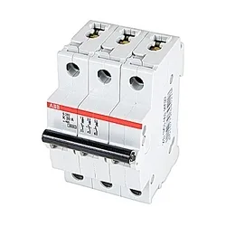 ABB S203-K30 — 3-Pole MCB (DIN Rail)