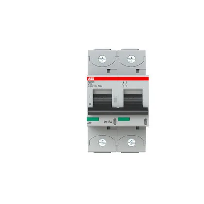 ABB S802S-K16 — 2-Pole MCB (DIN Rail) (image 2)