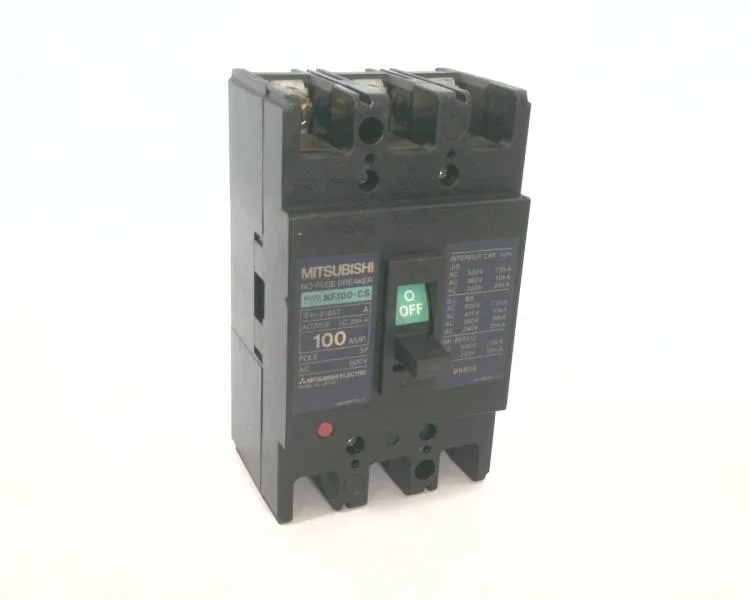Mitsubishi Electric NF100-CS-3P-100A — Molded Case Circuit Breakers (MCCB) (image 5)
