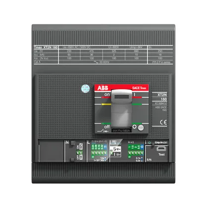 ABB XT2NU4125GFF000XXX — Molded Case Circuit Breakers (MCCB) (image 2)