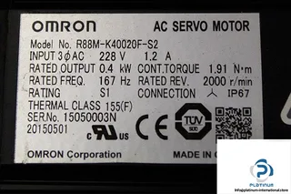 Omron R88M-K40020F-S2 — Servo Motors with Brake (image 5)