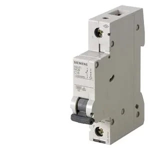Siemens 5SL6125-7YA — 1-Pole MCB (DIN Rail)