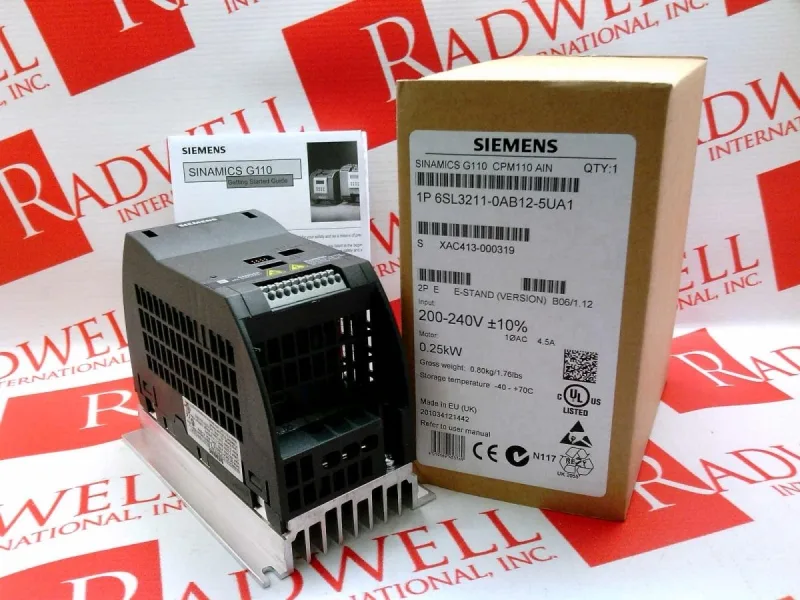 Siemens 6SL3211-0AB12-5UA1 — AC Drive (VFD) 240V (image 3)