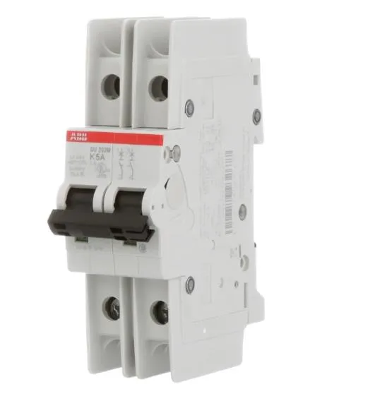 ABB SU202M-K5 — 2-Pole MCB (DIN Rail) (image 2)