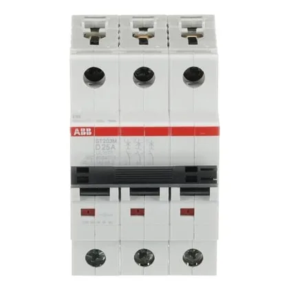 ABB ST203M-D25 — 3-Pole MCB (DIN Rail) (image 3)