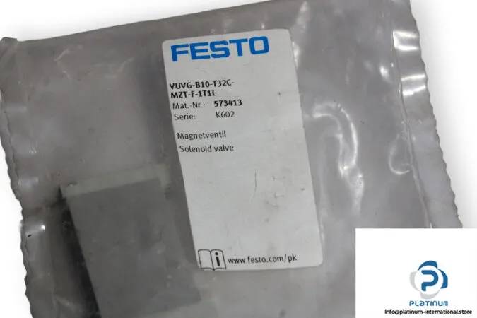Festo VUVG-B10-T32C-MZT-F-1T1L — Solenoid & Directional Valves (image 4)