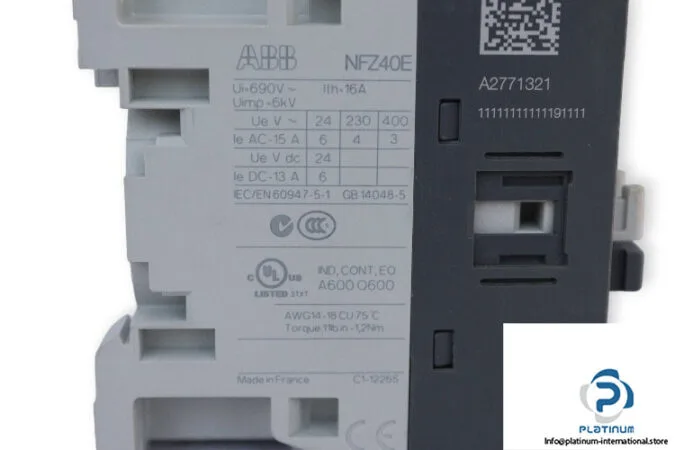 ABB NFZ40E-21 — Miniature Circuit Breakers (MCB) (image 5)