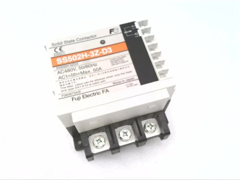 Fuji Electric SS502H-3Z-D3 — Overload Relays