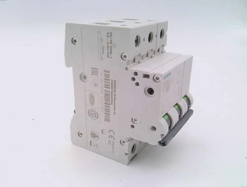 Siemens 5SL4306-7 — 3-Pole MCB (DIN Rail) (image 3)