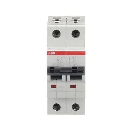ABB ST202M-C1 — 2-Pole MCB (DIN Rail) (image 2)