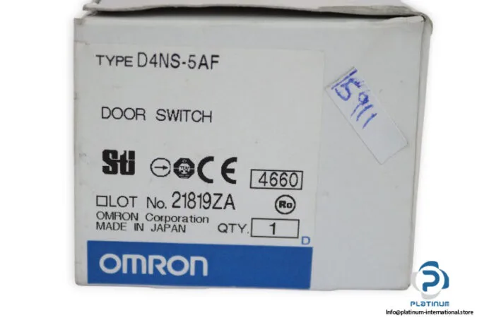 Omron D4NS-5AF — Limit Switches (image 4)