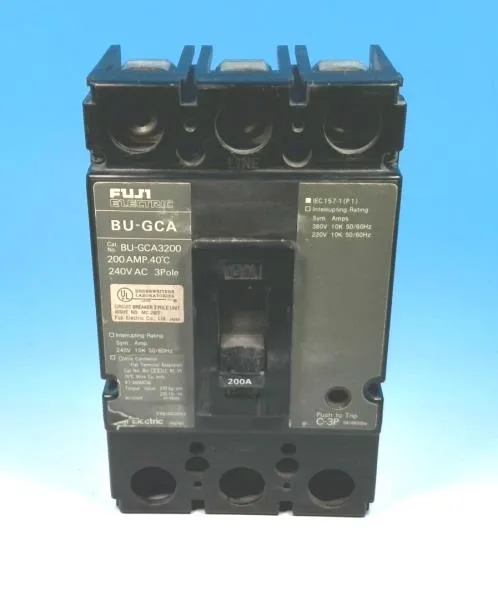 Fuji Electric BU-GCA3200L — Miniature Circuit Breakers (MCB) (image 5)