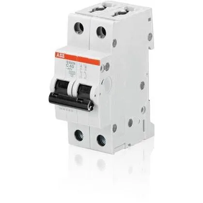 ABB S202M-C40 — 2-Pole MCB (DIN Rail) (image 3)