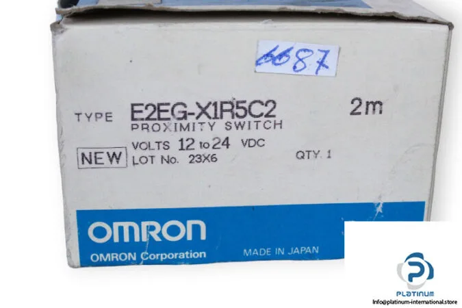 Omron E2EG-X1R5C2 — Proximity Sensors (image 3)
