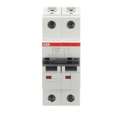 ABB ST202M-C32 — 2-Pole MCB (DIN Rail) (image 2)