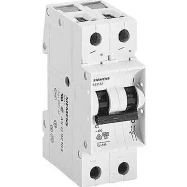 Siemens 5SQ2270-2YA50 — 2-Pole MCB (DIN Rail)