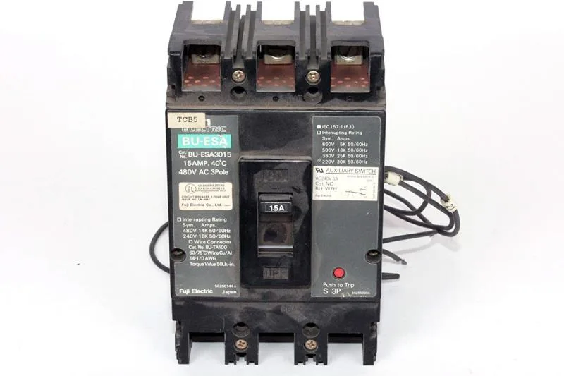 Fuji Electric BU-ESA3015 — Miniature Circuit Breakers (MCB) (image 2)