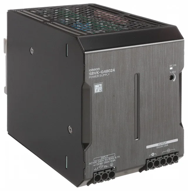 Omron S8VKG48024 — DIN Rail Power Supplies