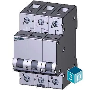 Siemens 5SL7340-3RC — Miniature Circuit Breakers (MCB)
