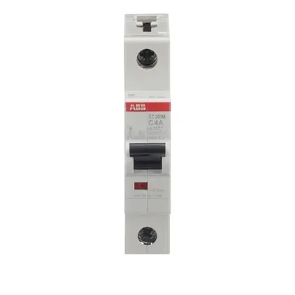 ABB ST201M-C4 — 1-Pole MCB (DIN Rail)
