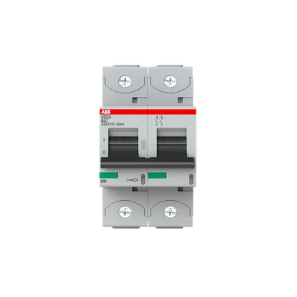 ABB S802S-B40 — 2-Pole MCB (DIN Rail) (image 2)
