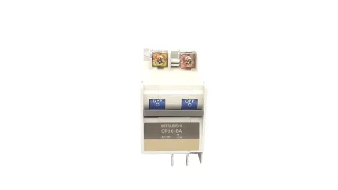 Mitsubishi Electric CP30-BA-2P-3A — 2-Pole MCB (DIN Rail) (image 3)