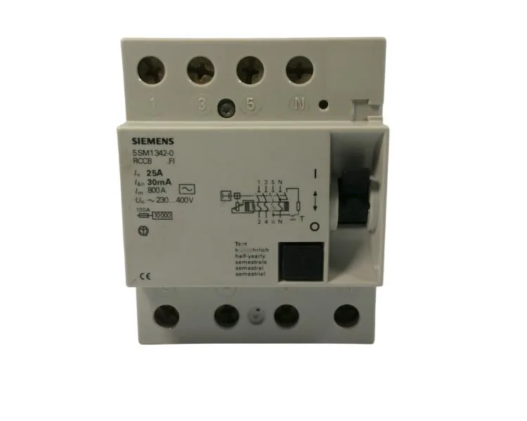 Siemens 5SM1346-0 — Residual Current Breakers (RCCB/RCBO)