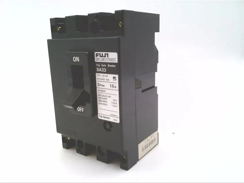 Fuji Electric SA33-3P-15A — Molded Case Circuit Breakers (MCCB)