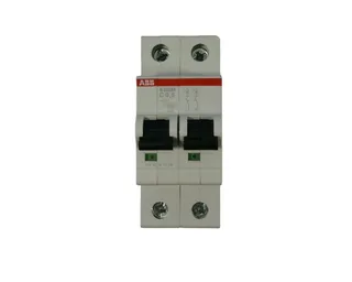 ABB S202M-C0.5 — 2-Pole MCB (DIN Rail) (image 2)