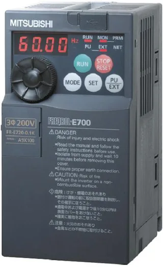Mitsubishi Electric FR-E720-0.1K — AC Drive (VFD) 240V (image 5)