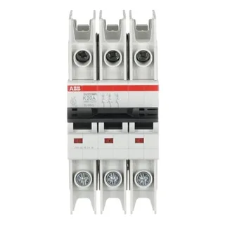 ABB SU203MR-K20 — 3-Pole MCB (DIN Rail) (image 2)