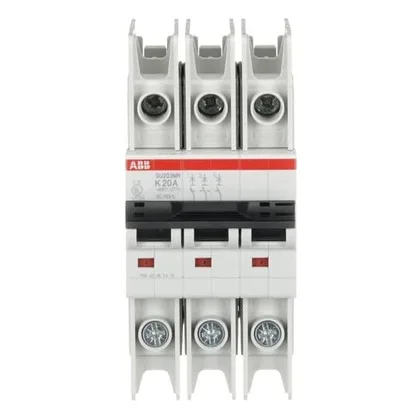 ABB SU203MR-K20 — 3-Pole MCB (DIN Rail) (image 2)