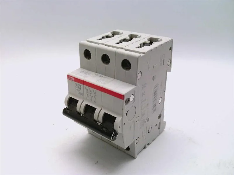 ABB S203-C50 — 3-Pole MCB (DIN Rail) (image 2)