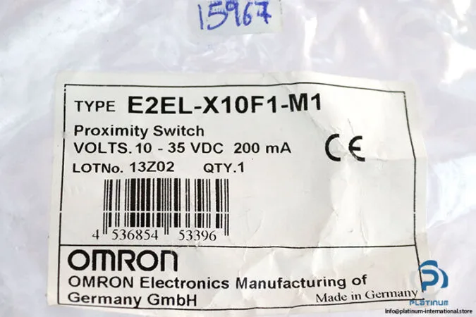 Omron E2ELX10F1M1 — Proximity Sensors (image 5)