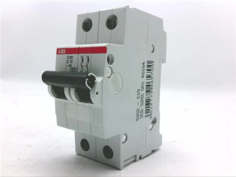 ABB S202-C10 — 2-Pole MCB (DIN Rail) (image 2)