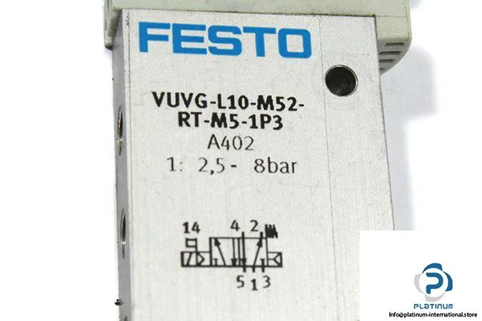 Festo VUVG-L10-M52-RT-M5-1P3 — Solenoid & Directional Valves (image 5)