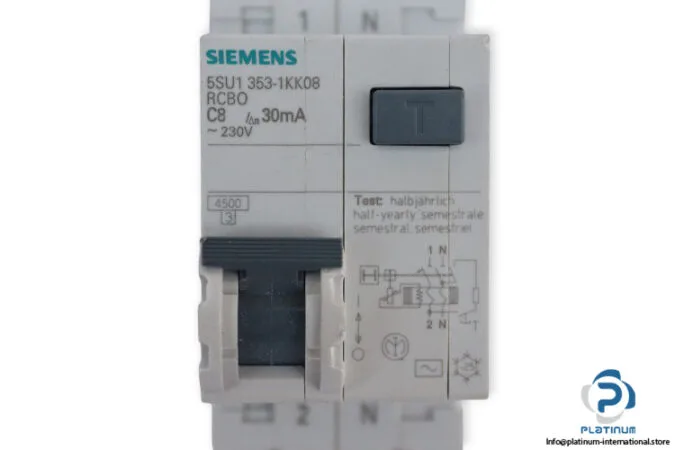 Siemens 5SU1353-1KK08 — Residual Current Breakers (RCCB/RCBO) (image 3)
